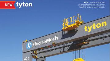 tyton rubber tyred gantry crane