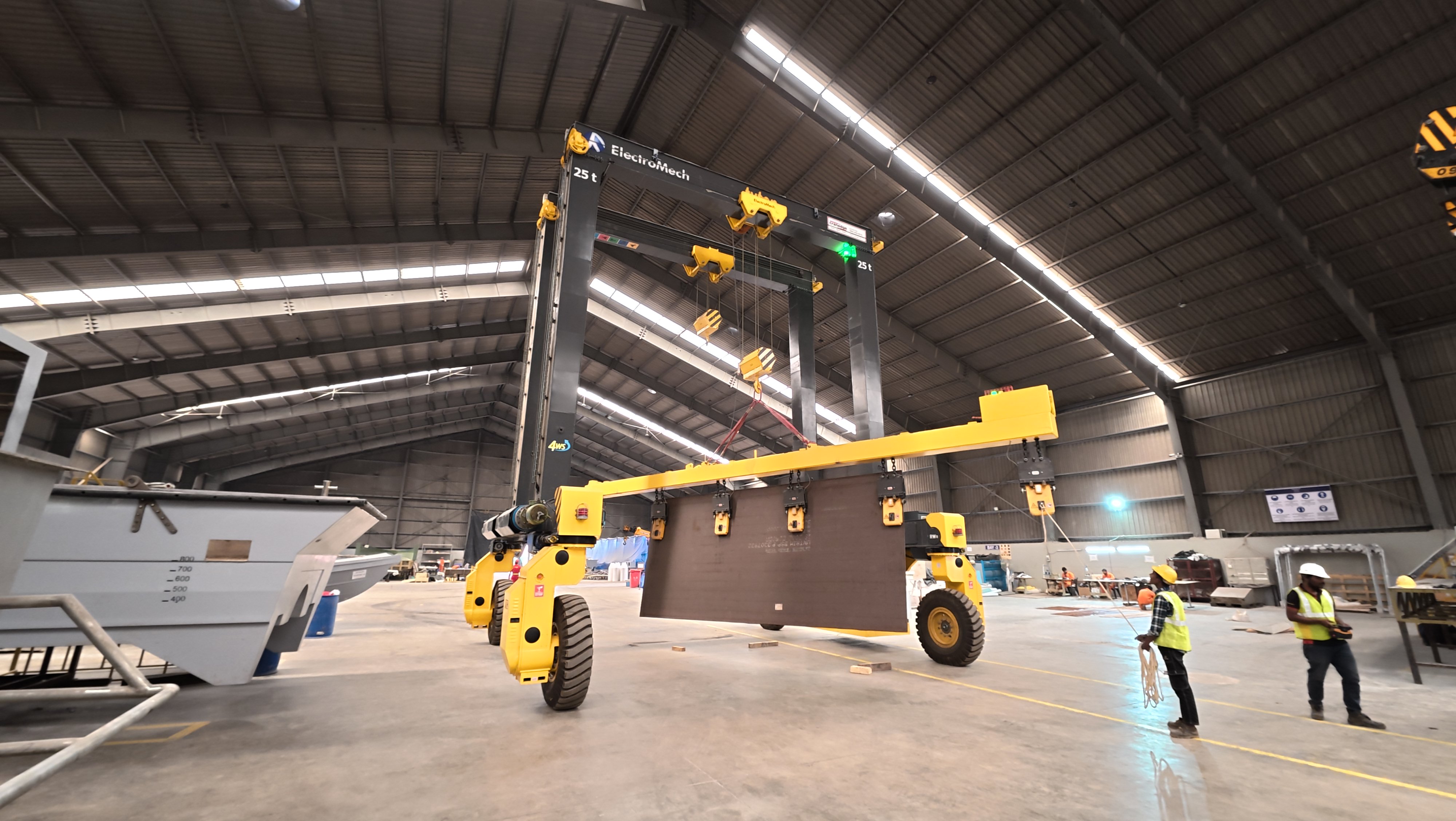 Steel Storage Yard Logistics