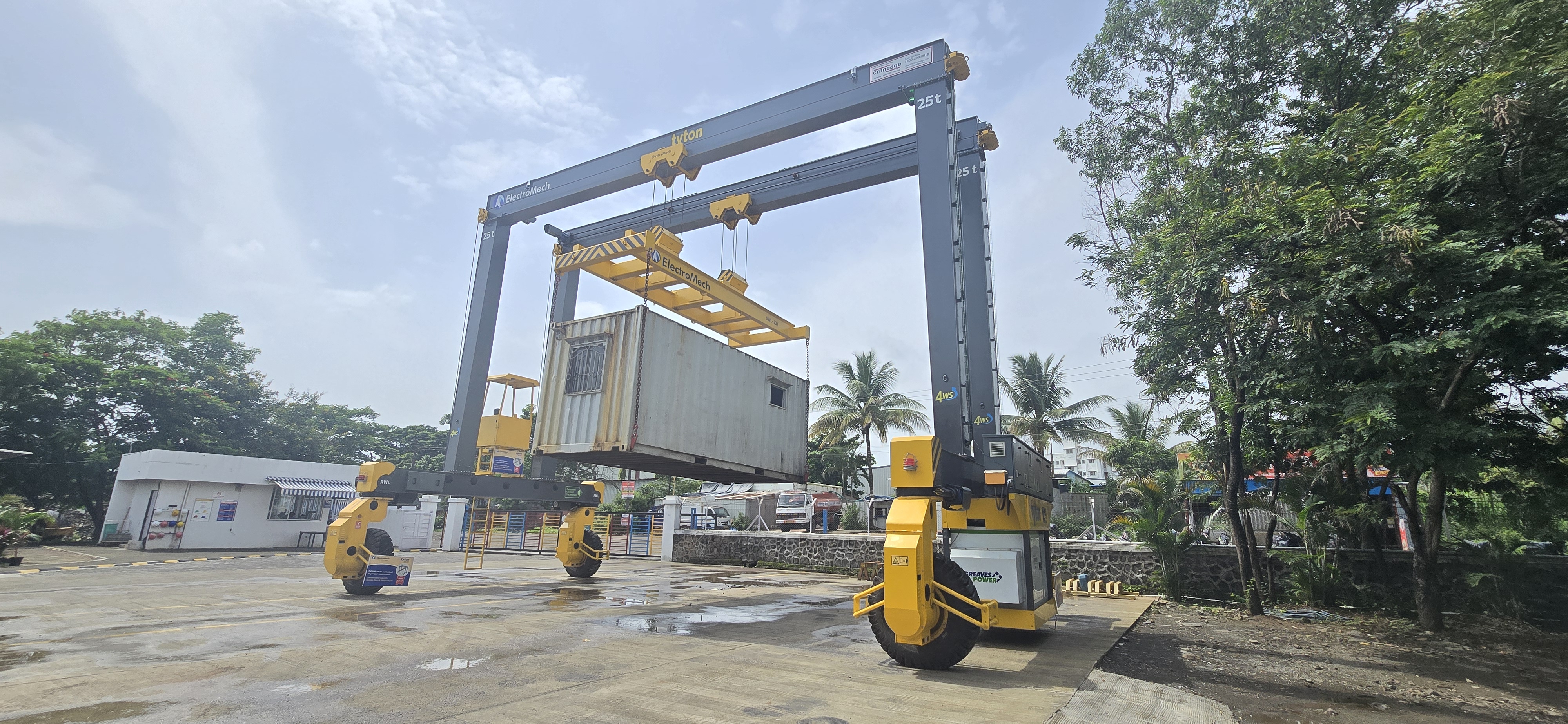 Infrastructure Construction Site Handling