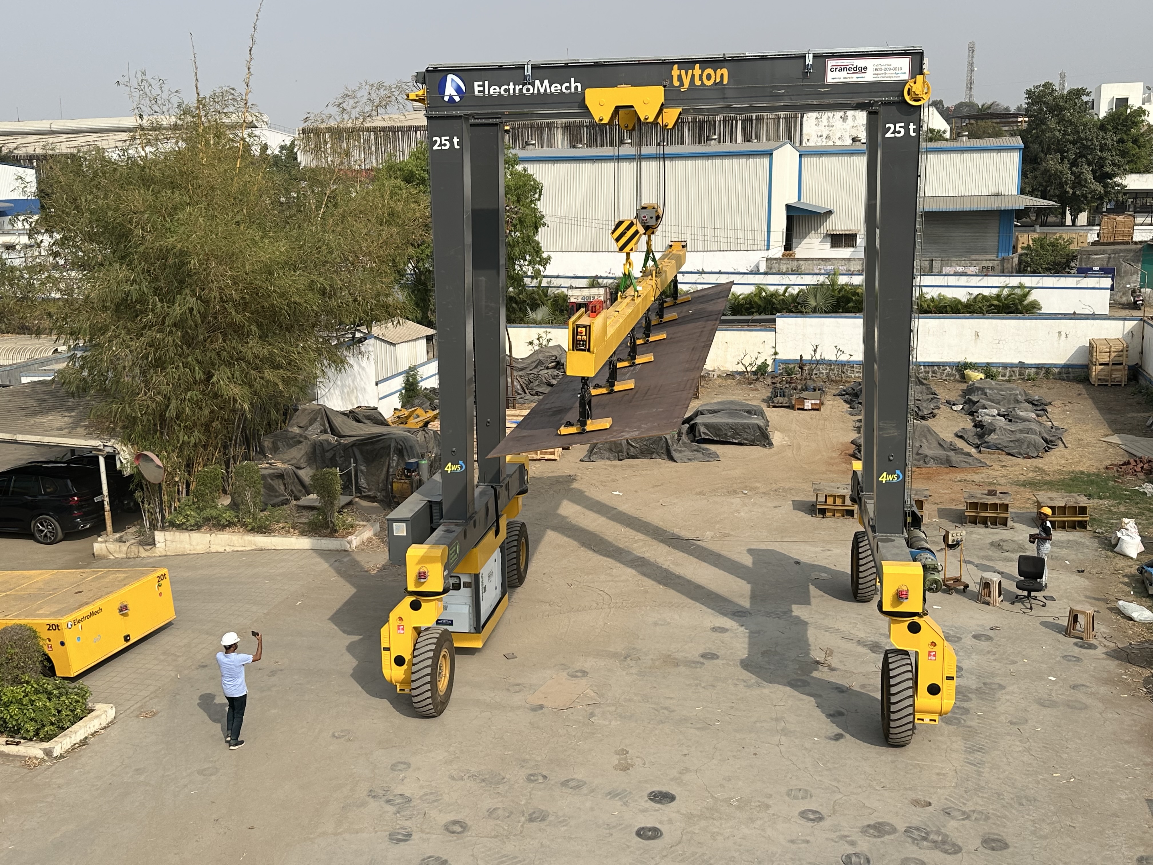 Infrastructure Construction Site Handling